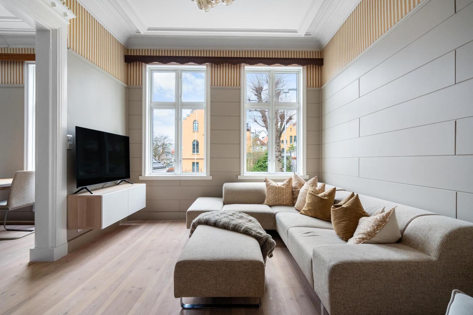 Апартаменты Experience The Luxury Lifestyle 100M From Bryggen! Берген Экстерьер фото
