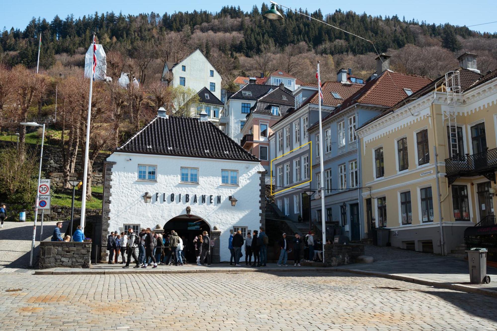 Апартаменты Experience The Luxury Lifestyle 100M From Bryggen! Берген Экстерьер фото