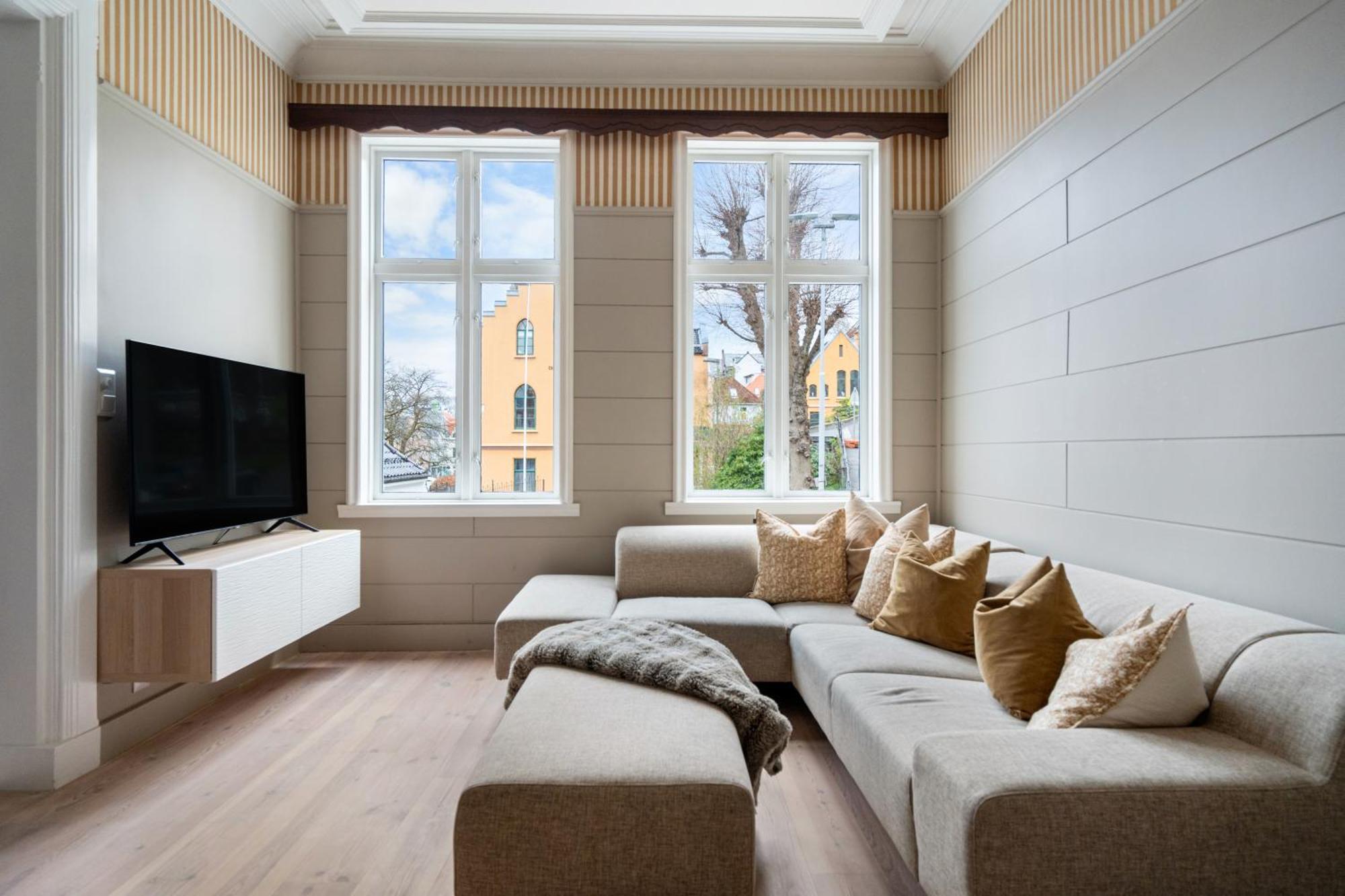 Апартаменты Experience The Luxury Lifestyle 100M From Bryggen! Берген Экстерьер фото